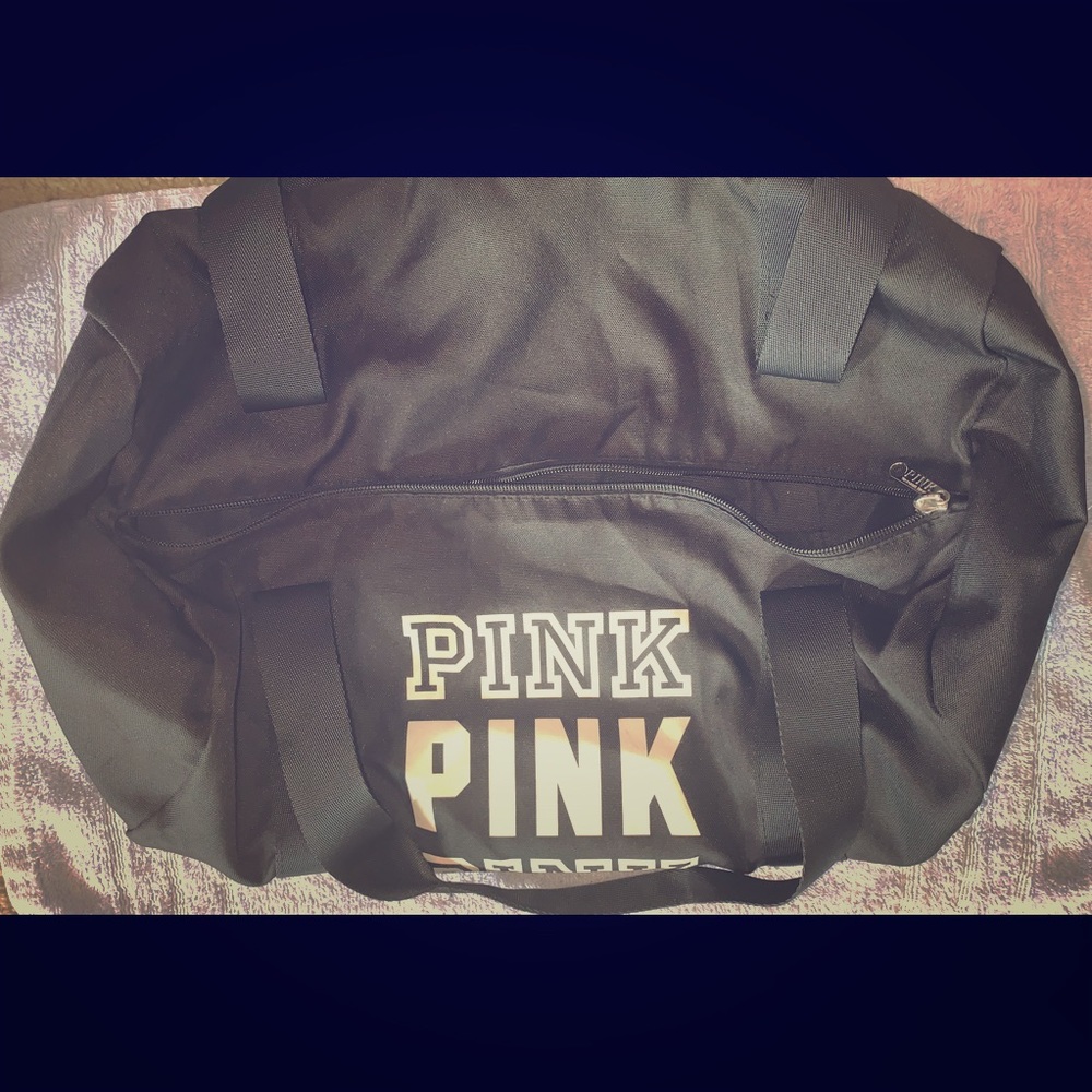 PINK VICTORIAS SECRET GYM BAG